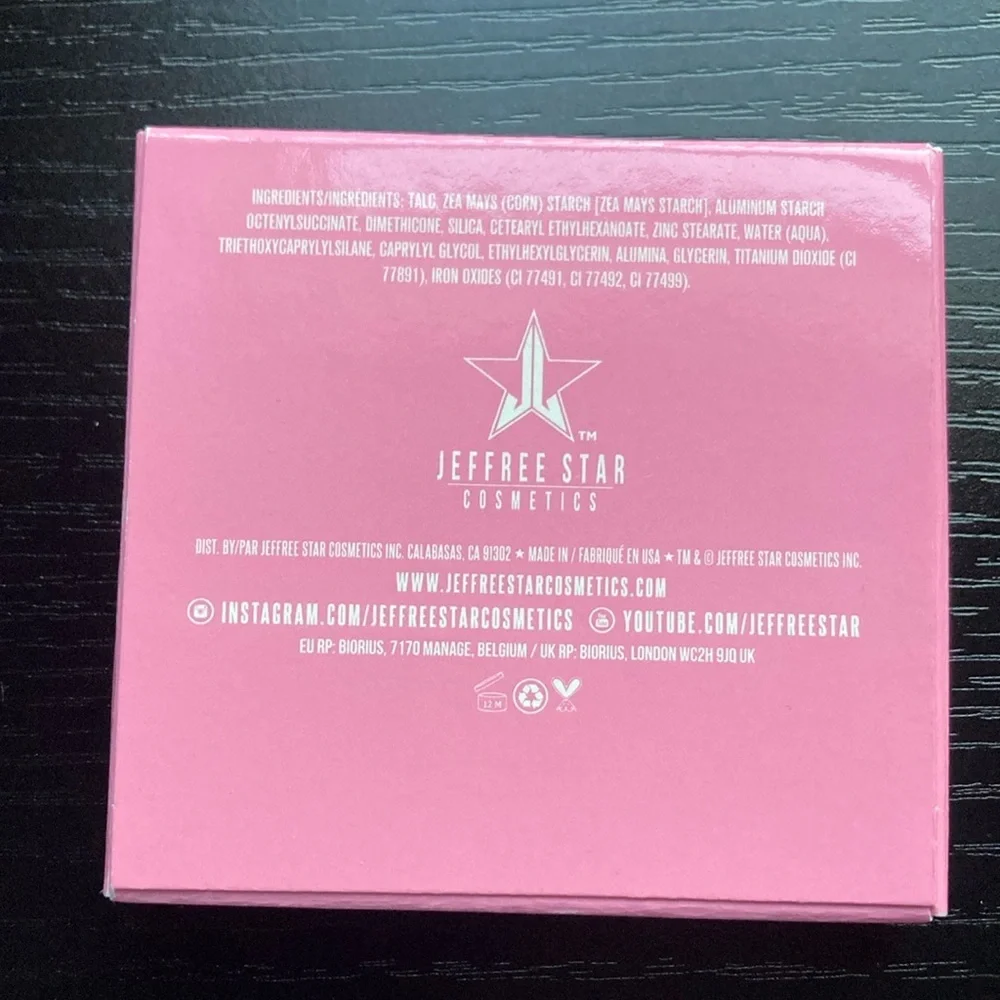 Jeffree Star Star Ranch Eyeshadow Palette Out of stock‎ Gift with Purchase